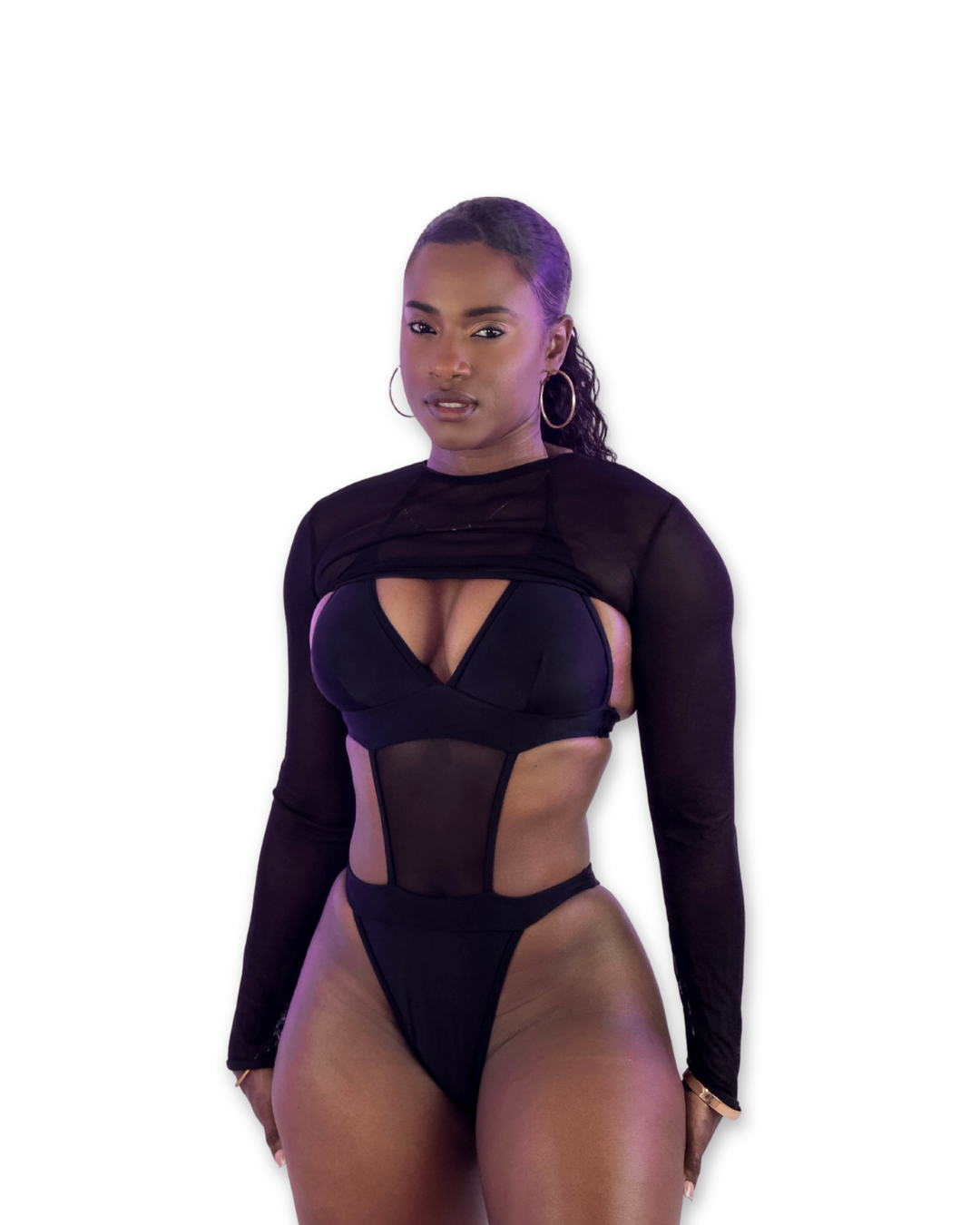 Veil Monokini - Black