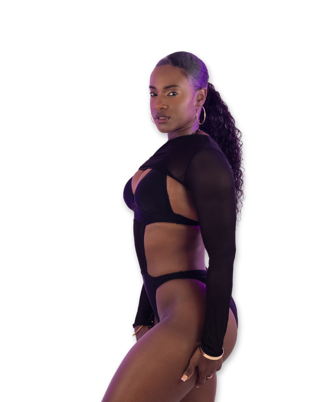 Veil Monokini - Black