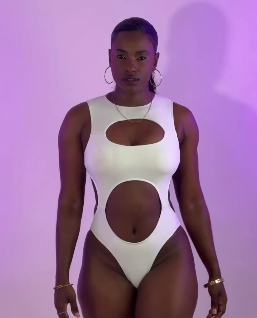 Pulse Monokini - White